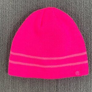 C9 by Champion Beanie Hat Cap Girls Toddler Size 12M-24M Hot Pink Skullcap